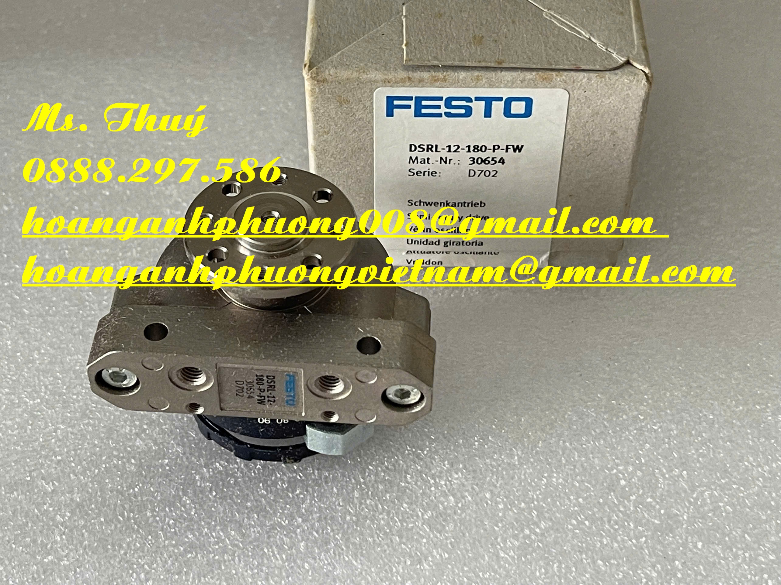 DSRL-12-180-P-FW - Xi lanh Festo giá ưu đãi - Bình Dương